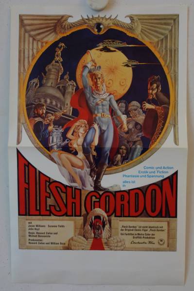 Flesh Gordon originaler deutscher Aushangfotosatz
